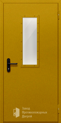 Фото двери «Однопольная со стеклом №55» в Орехово-Зуево