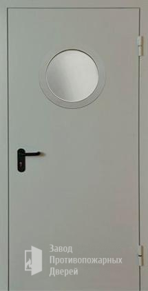 Фото двери «Однопольная с круглым стеклом EI-30» в Орехово-Зуево