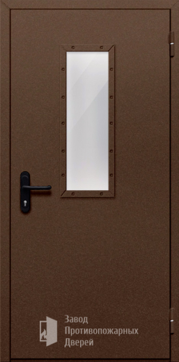Фото двери «Однопольная со стеклом №58» в Орехово-Зуево
