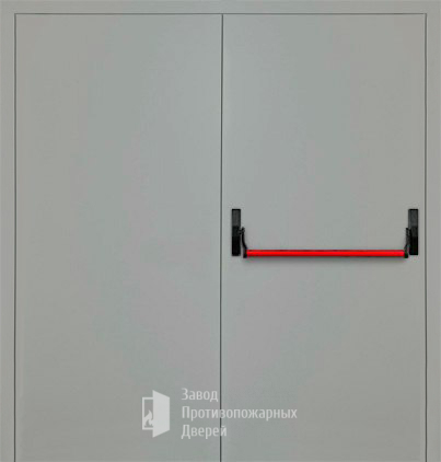 Фото двери «Двупольная глухая с антипаникой (1 створка) EI-30» в Орехово-Зуево