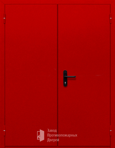 Фото двери «Двупольная глухая (красная)» в Орехово-Зуево