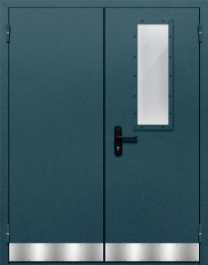 Фото двери «Двупольная с отбойником №34» в Орехово-Зуево