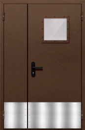 Фото двери «Полуторная с отбойником №35» в Орехово-Зуево
